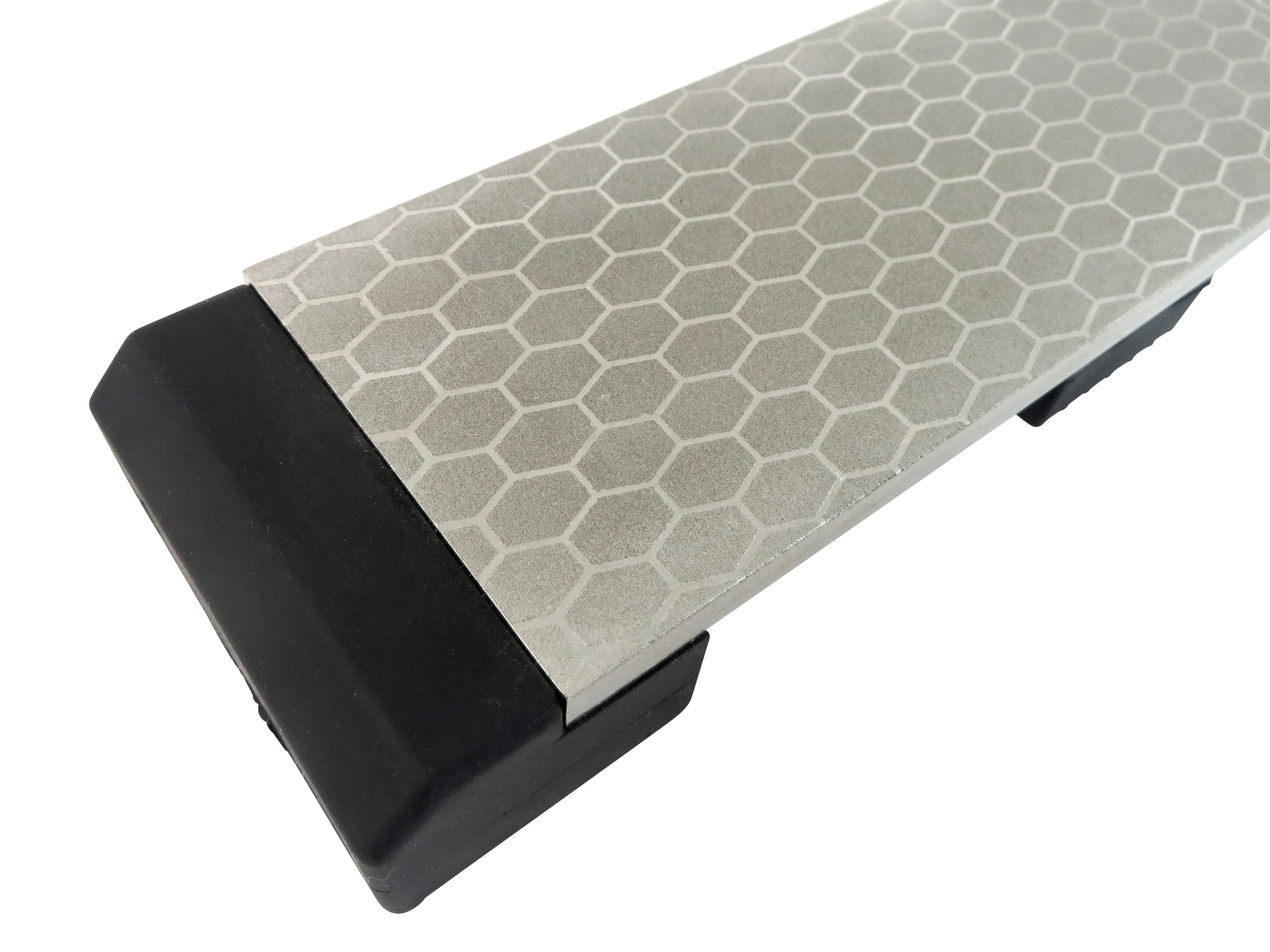 400/1000 Grit 8" x 3" Diamond Sharpening Stone with Anti-Slip Stone Holder 107202 &107214