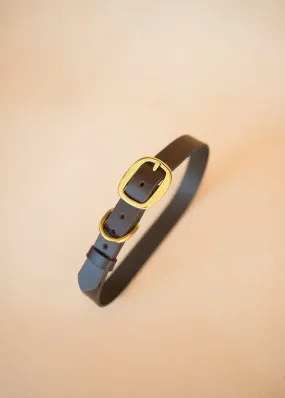 Classic Dog Collar - 25mm - Dark Brown