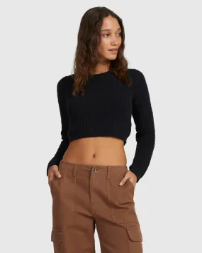 LUSH CROP SWEATER