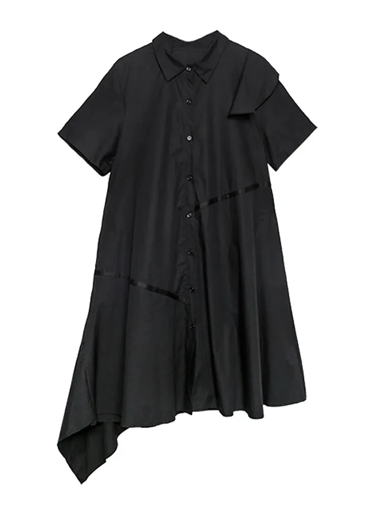 Pre Order:  Thin Loose Irregular A-line dress