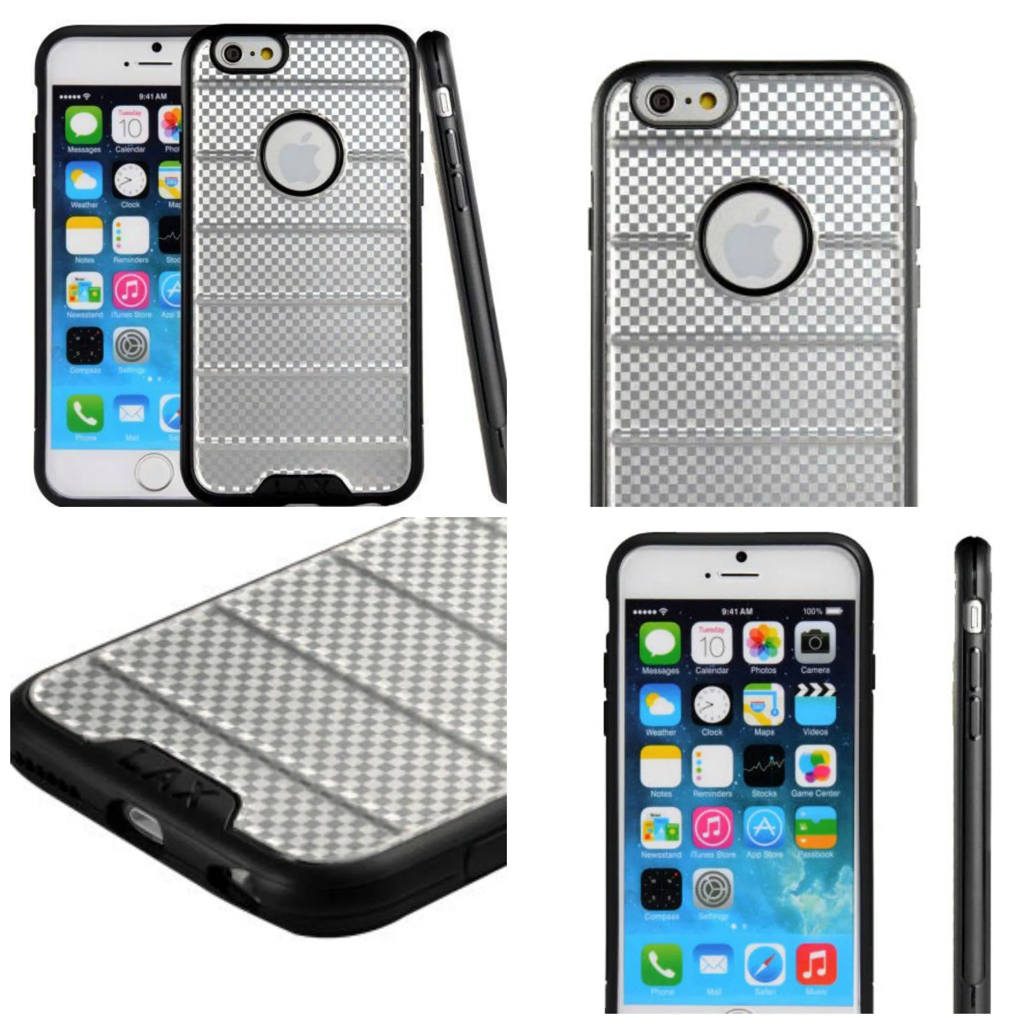 Slim and Protective Grip Case for iPhone 6s and iPhone 6 - 3 Colors
