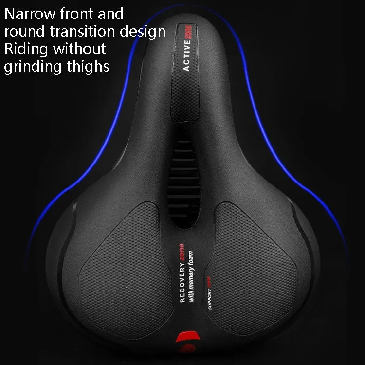 Wheel Up Mountain Bike Saddles Road Bikes Bicycles Comfortable Saddle Cushions Accessories And Bicycle Cushions, Colour: Spring Red Black